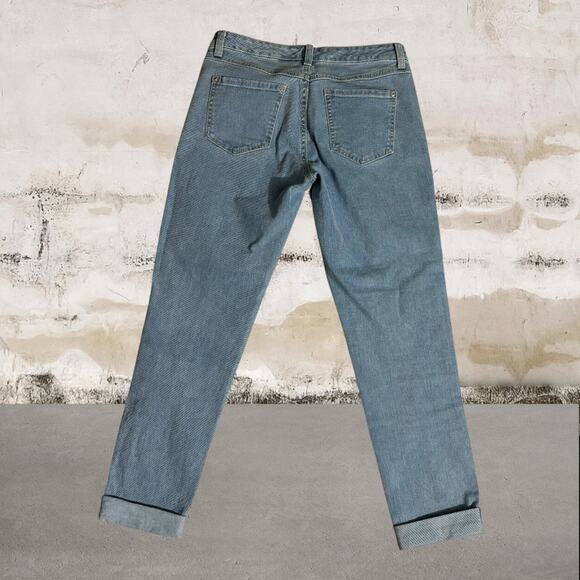 INC NWOT Women's Mid-Rise Embellished Straight Leg Jeans Size 4 - Picture 3 of 6